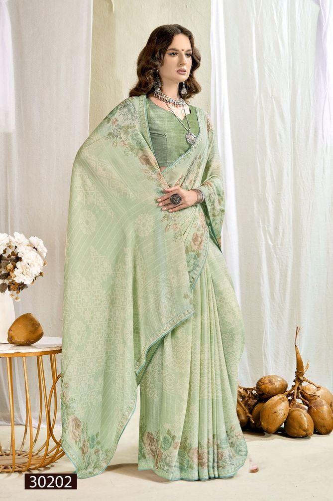 Shreya By Vallabhi Swarovski Brasso Sarees Wholesale Price In Surat